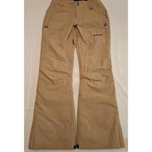 Women's Armada Lenox Insulated Ski Pants Beige Size Small GUC